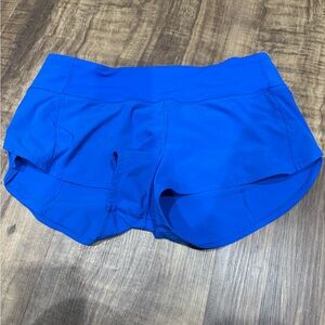 Lululemon speed shorts
